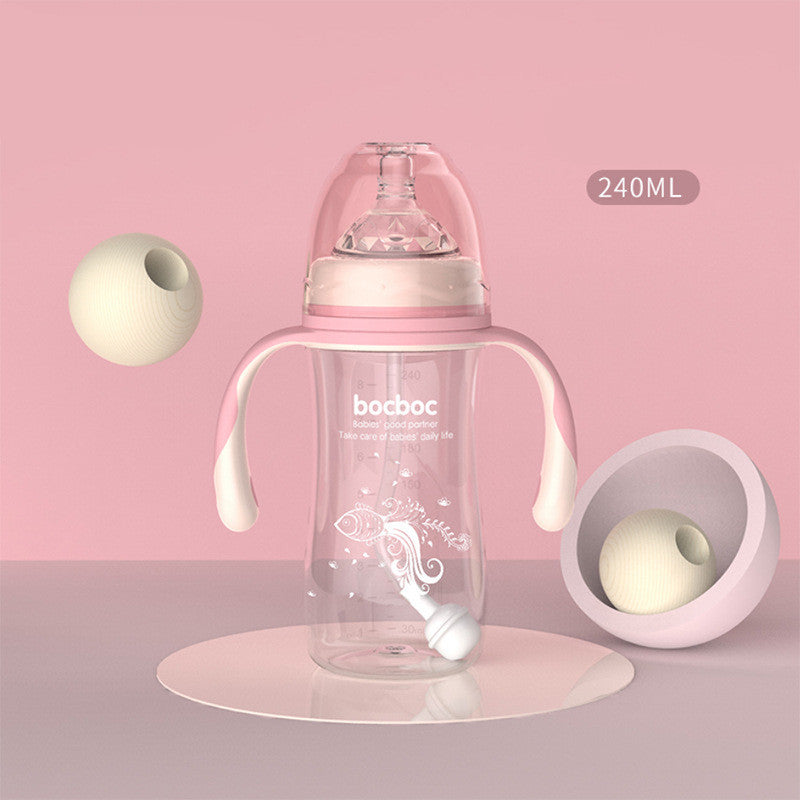 Newborn Baby Bottle Wide Caliber PP Baby Bottle