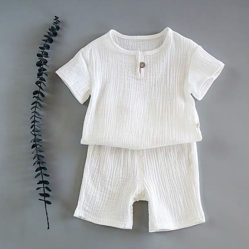 Baby Short-sleeved Summer Suit