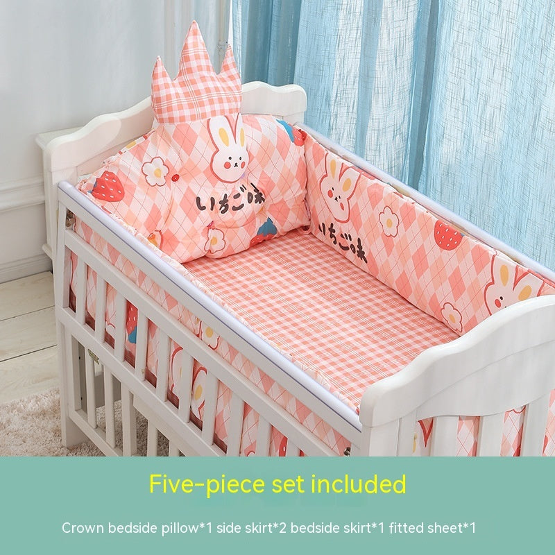 Cotton Crib Guardrail