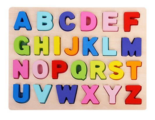 Educational baby jigsaw puzzle