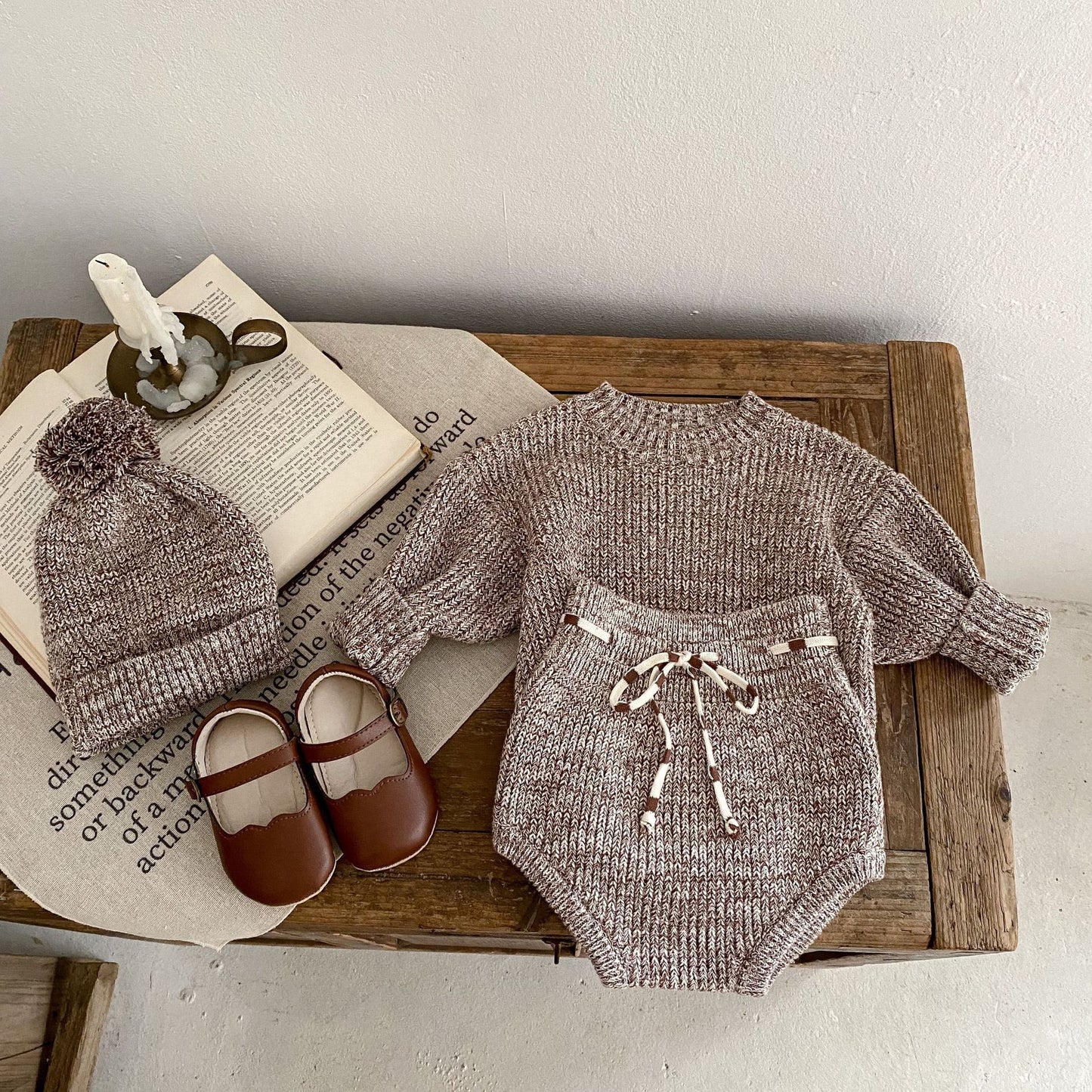 Infant Mixed Color Pullover - 3-piece Set