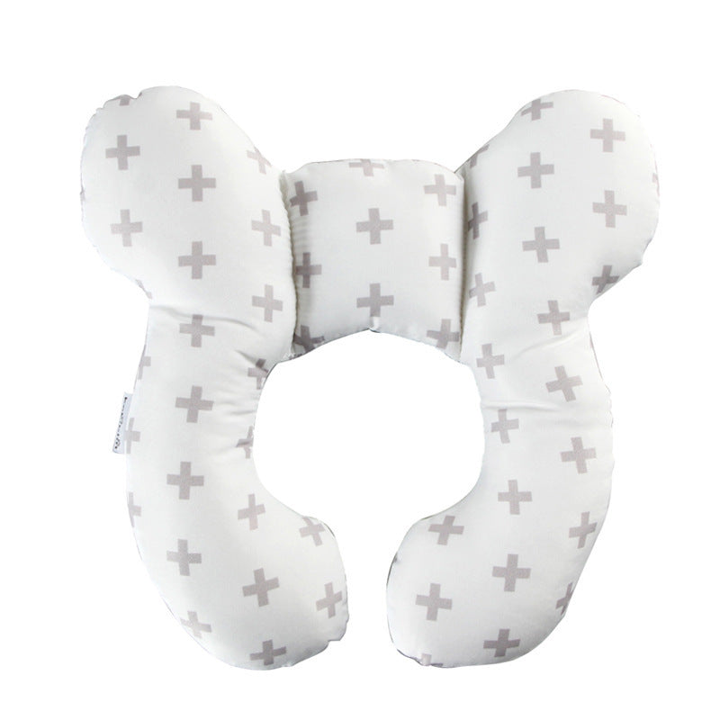 Infant Pillow  Baby Bed  U-Shaped Safety Seat  Neck Guard  Fixed Stereotyped Stroller Pillow